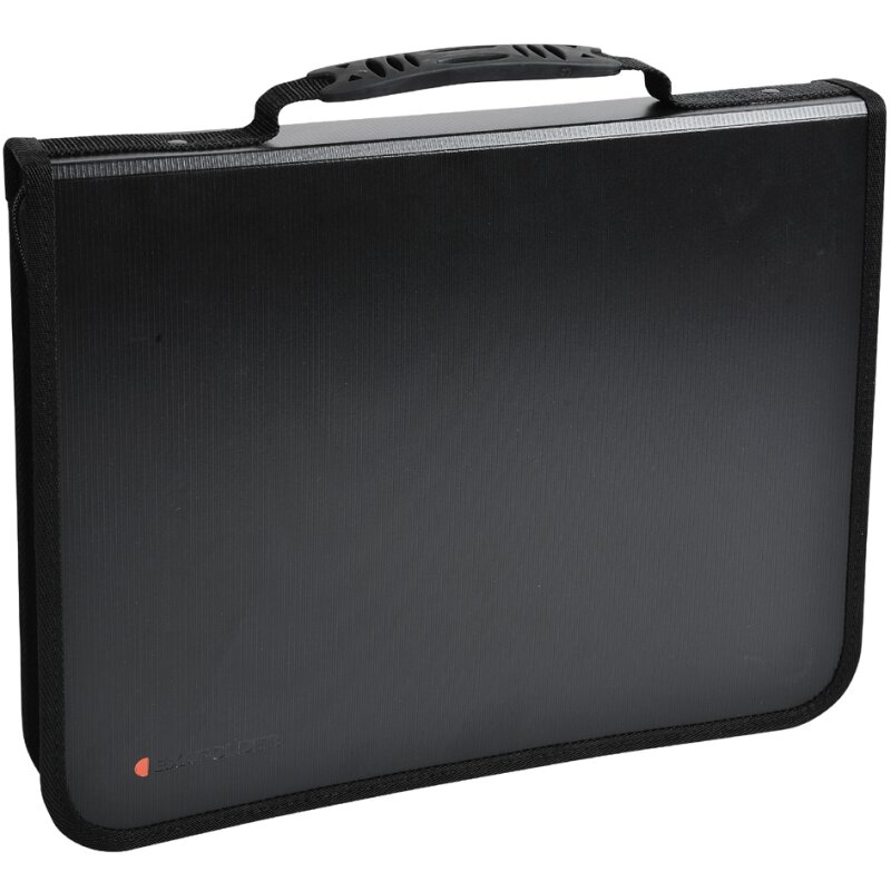 Produktbild von Exacompta Tisch-Flipchart Exashow, DIN A4 Hochformat, PP, Schwarz
