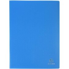 EXACOMPTA Sichtbuch DIN A4 PP 100 Hüllen blau