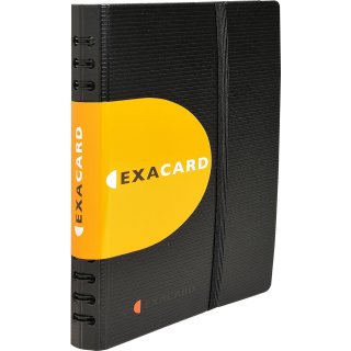 EXACOMPTA Visitenkartenbuch Exacard PP schwarz