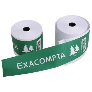 EXACOMPTA Thermorollen für Kassensysteme 80 mm x 72 m (Preis pro Stück)