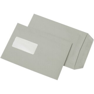 MAILmedia Versandtaschen C4 selbstklebend mit Fenster links