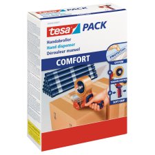 tesapack Handabroller COMFORT 6400 für Verpackungsklebeband