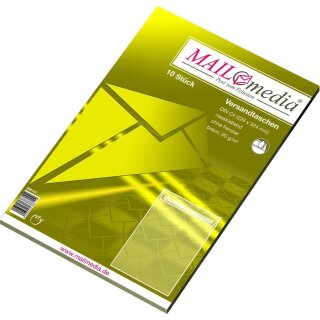 MAILmedia Versandtasche Natron braun C4 ohne Fenster 10 Versandtaschen