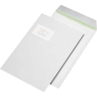 MAILmedia Versandtasche Envirelope C4 mit Fenster weiß