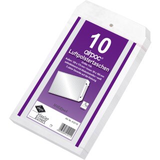 MAILmedia Luftpolster Versandtaschen Typ A11 weiß 5 g 10 Versandtaschen