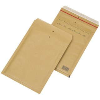 MAILmedia Luftpolster Versandtaschen Typ K20 braun 44 g 370 x 480 mm 50 Stück