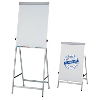 MAUL Flipchart funktionell Tafel: (B)700 x (H)1.000 mm Speditionsversand