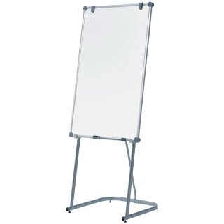 MAUL Mobile Weißwandtafel 2000 (B)750 x (H)1.200 grau Speditionsversand