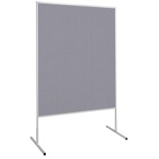 MAUL Moderationstafel standard (B)1.200 x (H)1.500 mm blau Speditionsversand