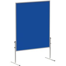 MAUL Moderationstafel solid 1.500 x 1.200 mm Filz grau...