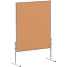 MAUL Moderationstafel solid 1.500 x 1.200 mm Filz grau Speditionsversand