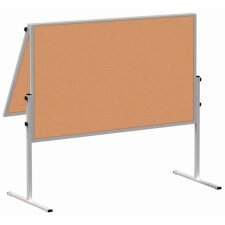 MAUL Moderationstafel solid klappbar 1.200 x 1.500 grau Speditionsversand