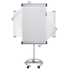 MAUL Flipchart MAULsolid Rundfuß flip2use grau