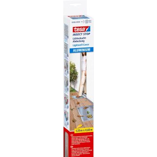 tesa Lichtschachtgitter Aluminium 1,35 m x 0,60 m