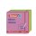 tesa Neon Notes Haftnotizen 75 x 75 mm 3-farbig 6 Blöcke á 80 Blatt