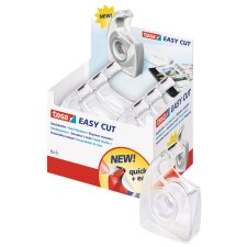 tesa Easy Cut Handabroller transparent unbestückt Display (Preis pro Stück)