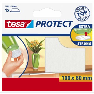 tesa Protect Filzgleiter weiß Maße: 100 x 80 mm 1 Stück
