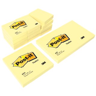 Post-it Haftnotizen 102 x 152 mm gelb (Preis pro Stück)