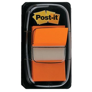 Post-it Haftmarker Index 25,4 x 43,2 mm orange 50 Blatt