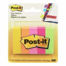 Post-it Pagemarker aus Papier 15 x 50 mm Neonfarben 5...