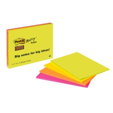 Post-it Meeting Notes Super Sticky 152 x 203 mm 4-farbig...