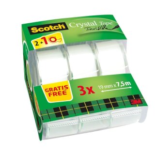 Scotch Klebefilm Magic 810 unsichtbar Caddy Pack