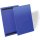 DURABLE Kennzeichnungstasche magnetisch DIN A4 hoch blau 50 Stück