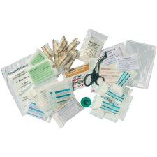 DURABLE FIRST AID SET M Design Erste Hilfe Kasten silber