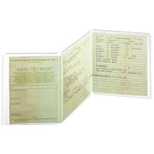 DURABLE Ausweishülle / Fahrzeugschein aus PP dreiteilig transparent