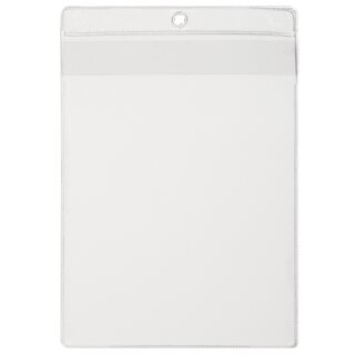 DURABLE Hänge Sichttasche DIN A6 Hochformat PP genarbt 10 Stück