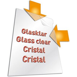 DURABLE STANDARD Sichthülle DIN A4 PP 0,12 mm glasklar 10 Hüllen