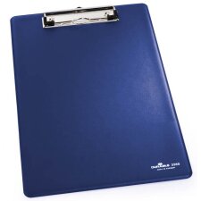 DURABLE Klemmbrett DIN A4 dunkelblau mit Tasche