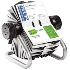 DURABLE Visitenkartenkartei VISIFIX silber