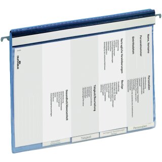 DURABLE Personalhefter DIN A4 blau