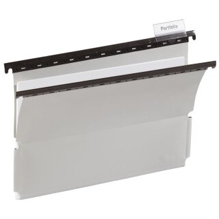 DURABLE Hängemappe aus Kunststoff für DIN A4 grau (Preis pro Stück)