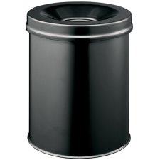 DURABLE Papierkorb SAFE rund 30 Liter schwarz
