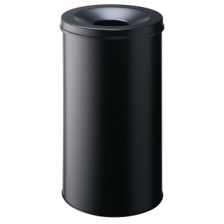 DURABLE Papierkorb SAFE rund 60 Liter schwarz