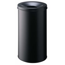 DURABLE Papierkorb SAFE rund 60 Liter schwarz