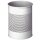 DURABLE Papierkorb METALL rund 15 Liter grau