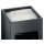 DURABLE Papierkorb METALL mit Ascher 17 Liter silber