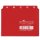 DURABLE Karteiregister A-Z PP A7 quer rot 25-teilig