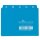 DURABLE Karteiregister A-Z PP A7 quer blau 25-teilig