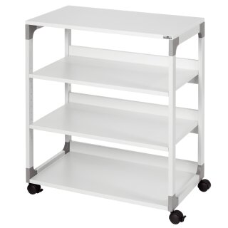DURABLE Bürowagen SYSTEM Multi Trolley 88 4 Böden grau