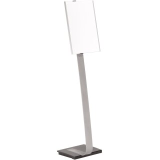 DURABLE Infoständer INFO SIGN stand DIN A3 aus Aluminium silber metallic