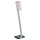 DURABLE Infoständer CRYSTAL SIGN stand DIN A4 silber metallic