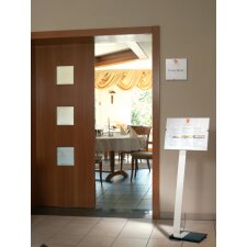 DURABLE Infoständer CRYSTAL SIGN stand DIN A3