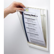 DURABLE Türschild CLICK SIGN DIN A4 graphit