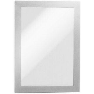 DURABLE Magnetrahmen DURAFRAME MAGNETIC DIN A5 silber 5 Stück