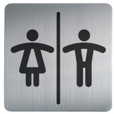 DURABLE Piktogramm PICTO "WC Damen und Herren"...
