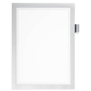 DURABLE Magnetrahmen DURAFRAME NOTE DIN A4 silber